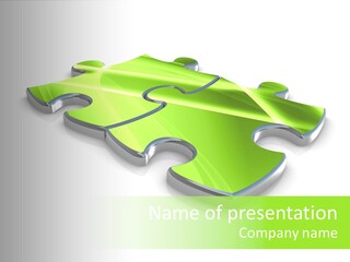 Connected Connection Wallpaper PowerPoint Template