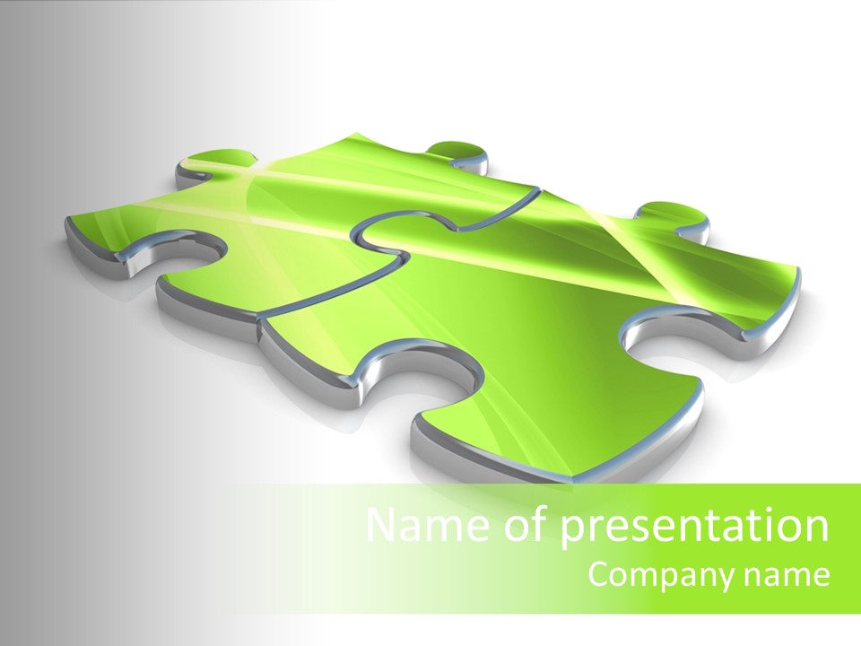 Connected Connection Wallpaper PowerPoint Template