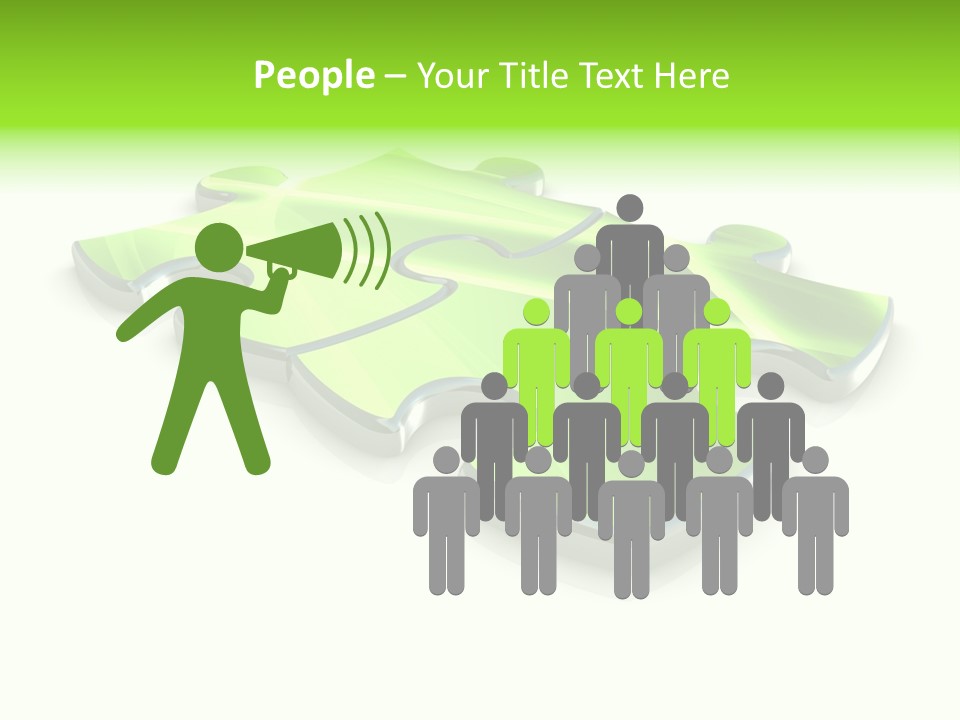 Connected Connection Wallpaper PowerPoint Template