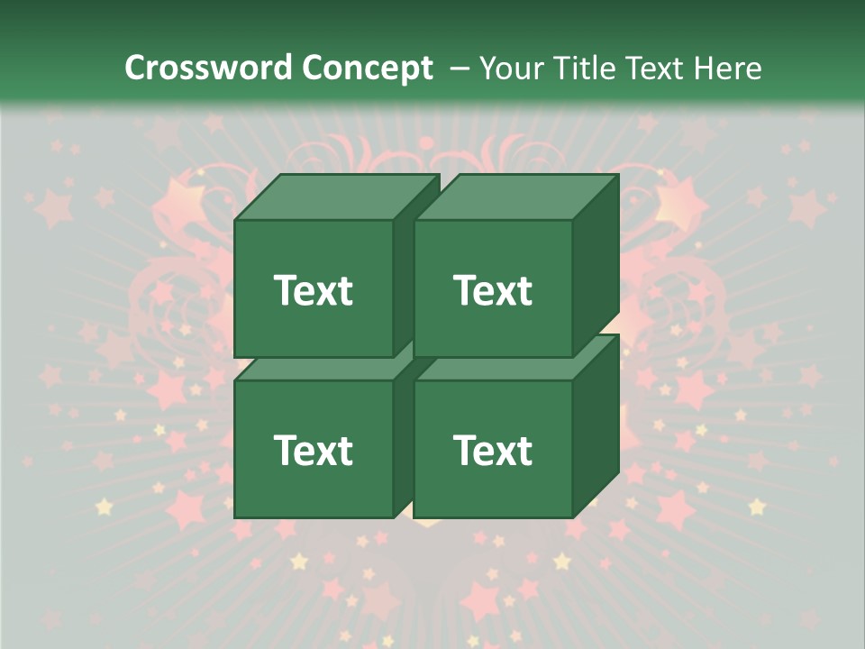 Holiday Deco Frame PowerPoint Template