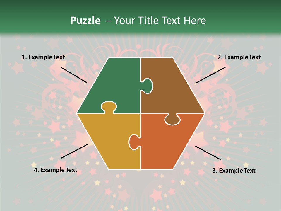 Holiday Deco Frame PowerPoint Template