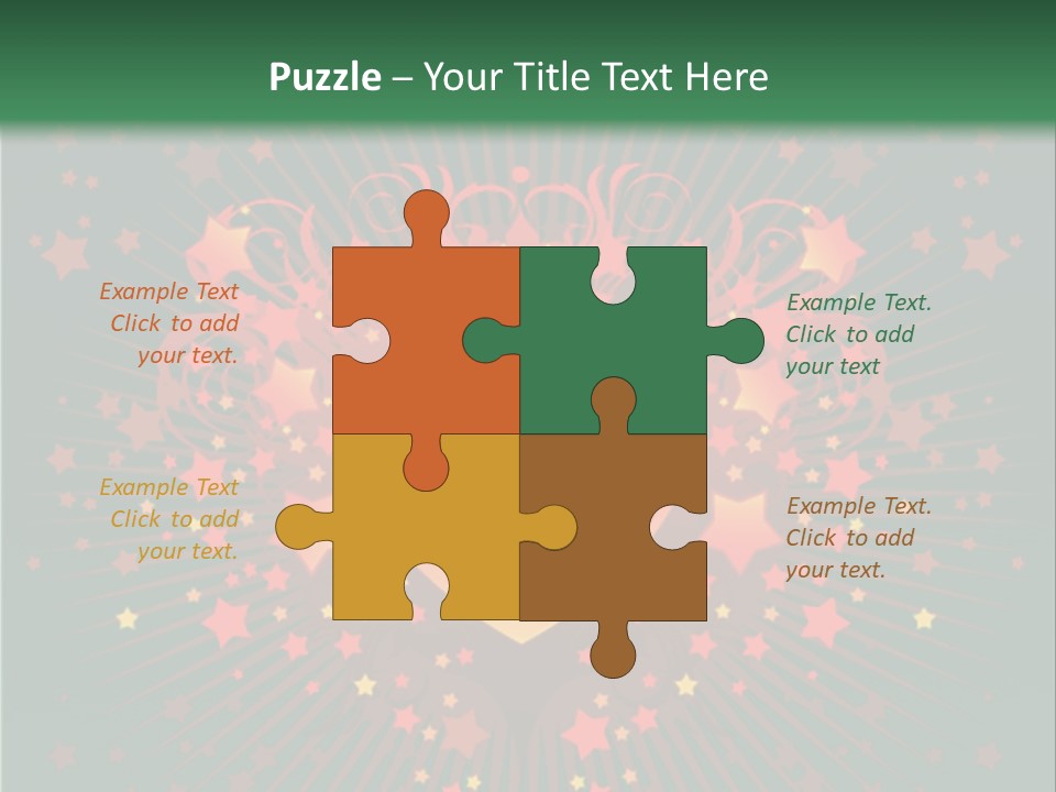 Holiday Deco Frame PowerPoint Template