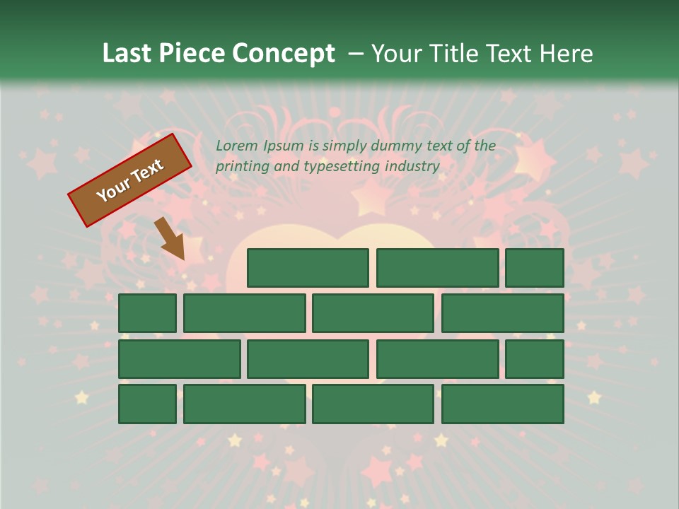 Holiday Deco Frame PowerPoint Template