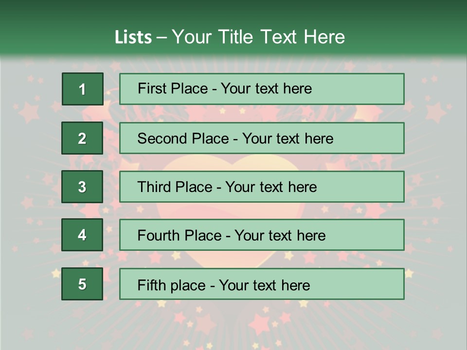 Holiday Deco Frame PowerPoint Template