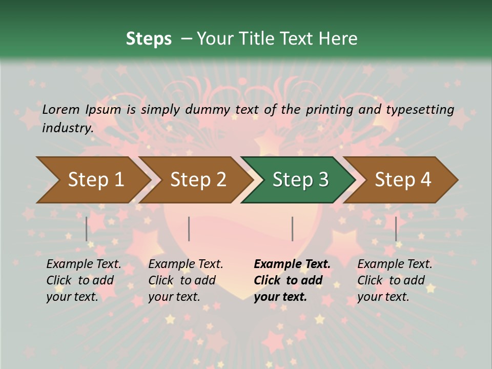 Holiday Deco Frame PowerPoint Template