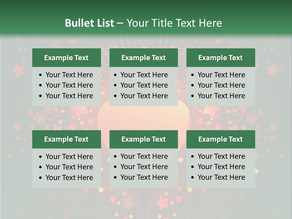 Holiday Deco Frame PowerPoint Template