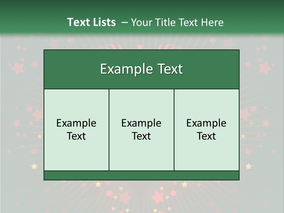 Holiday Deco Frame PowerPoint Template