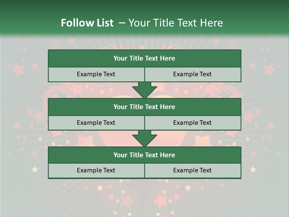 Holiday Deco Frame PowerPoint Template