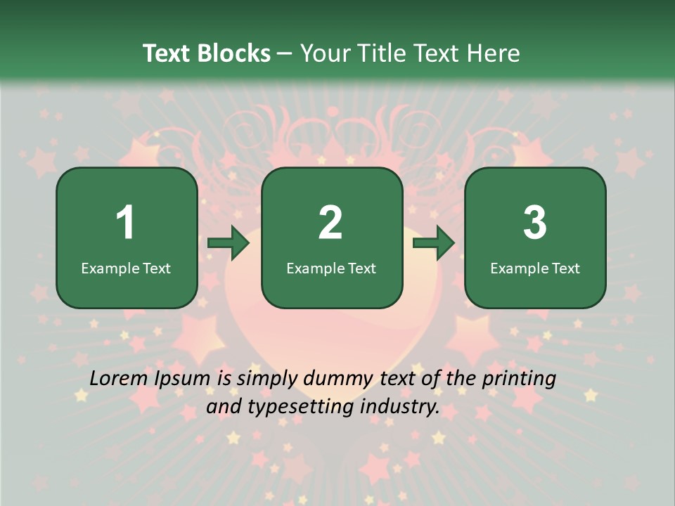 Holiday Deco Frame PowerPoint Template