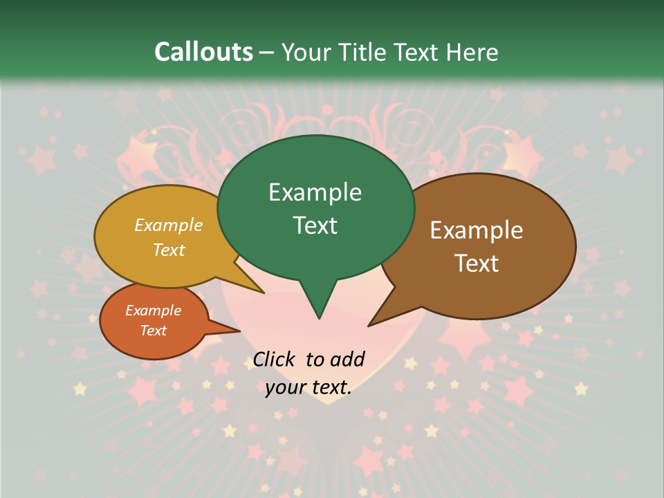 Holiday Deco Frame PowerPoint Template