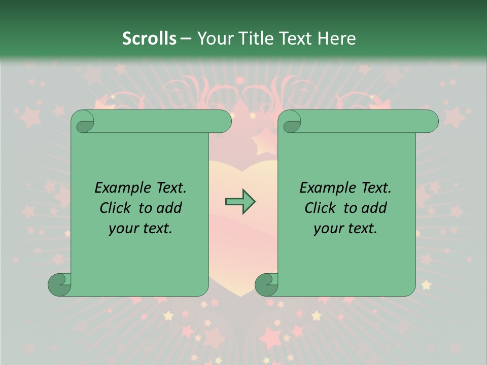 Holiday Deco Frame PowerPoint Template