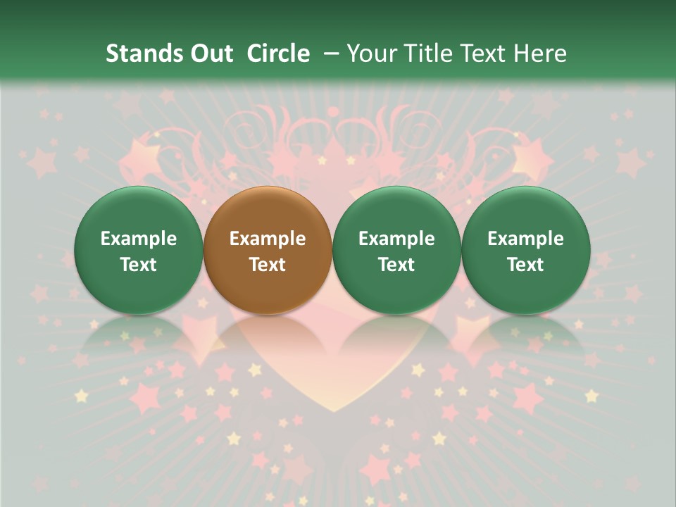 Holiday Deco Frame PowerPoint Template