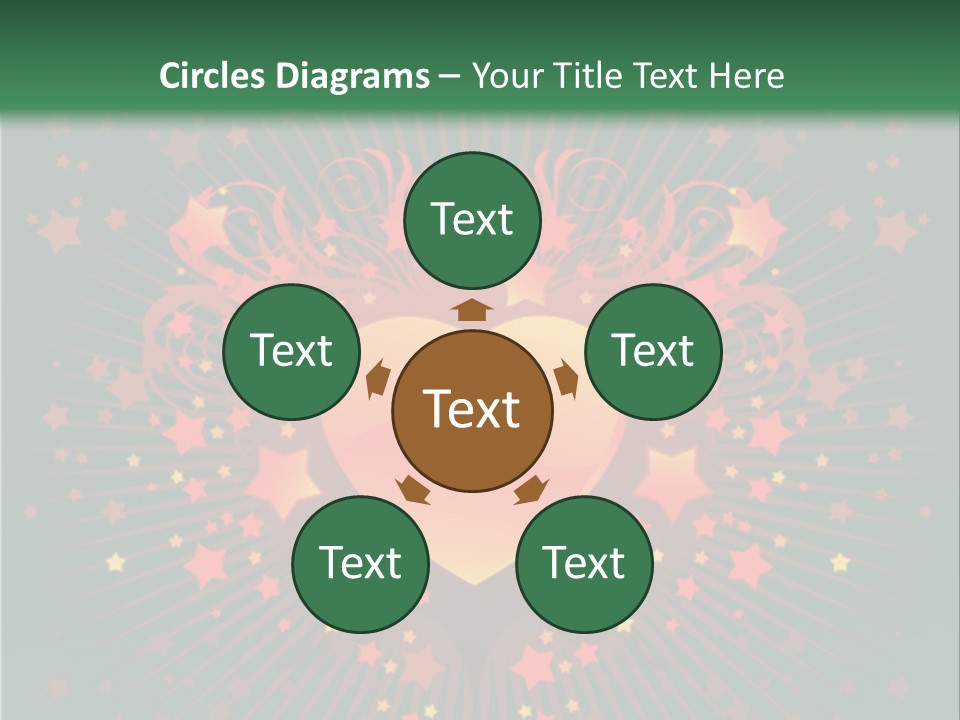 Holiday Deco Frame PowerPoint Template