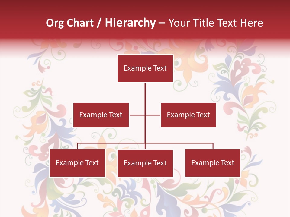 A Colorful Floral Powerpoint Presentation PowerPoint Template