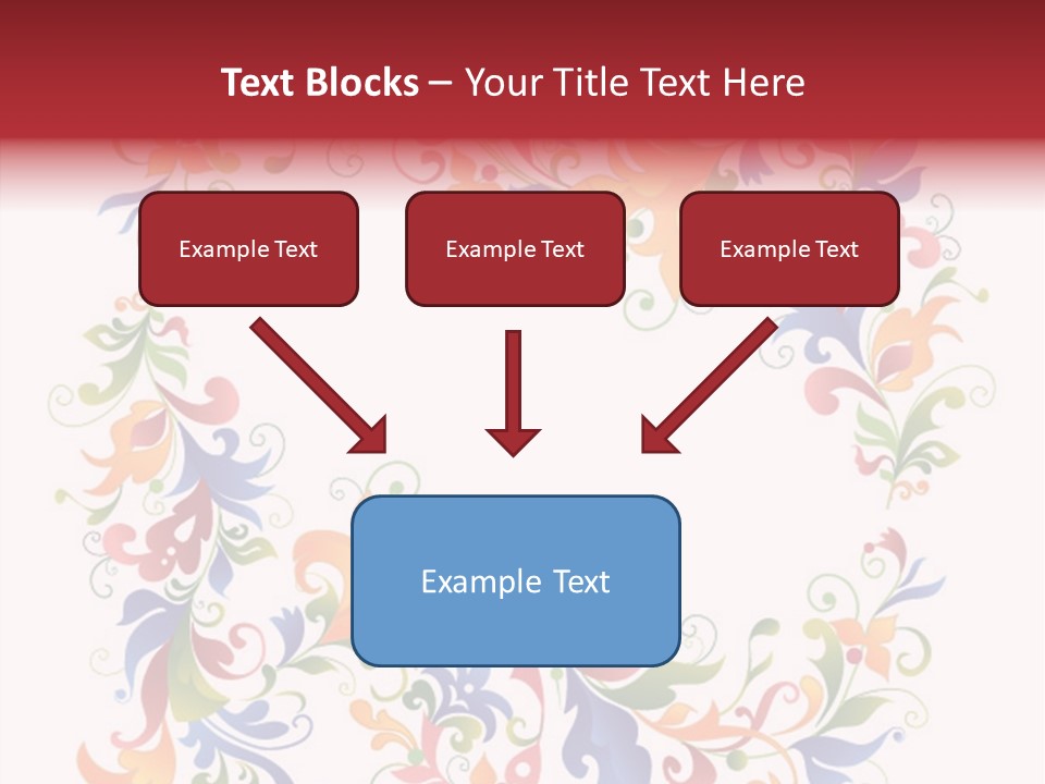 A Colorful Floral Powerpoint Presentation PowerPoint Template