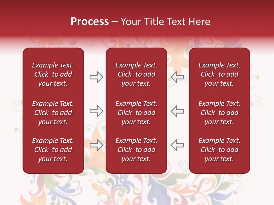 A Colorful Floral Powerpoint Presentation PowerPoint Template