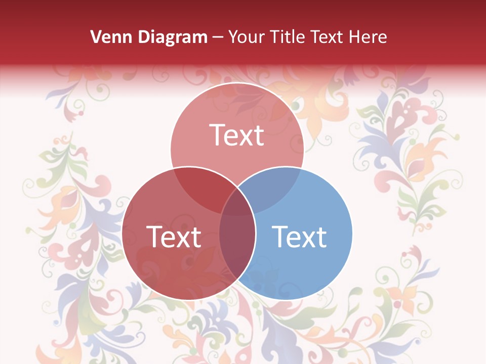 A Colorful Floral Powerpoint Presentation PowerPoint Template