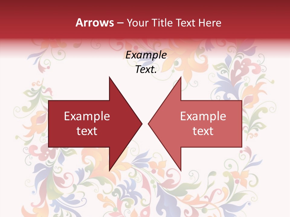 A Colorful Floral Powerpoint Presentation PowerPoint Template