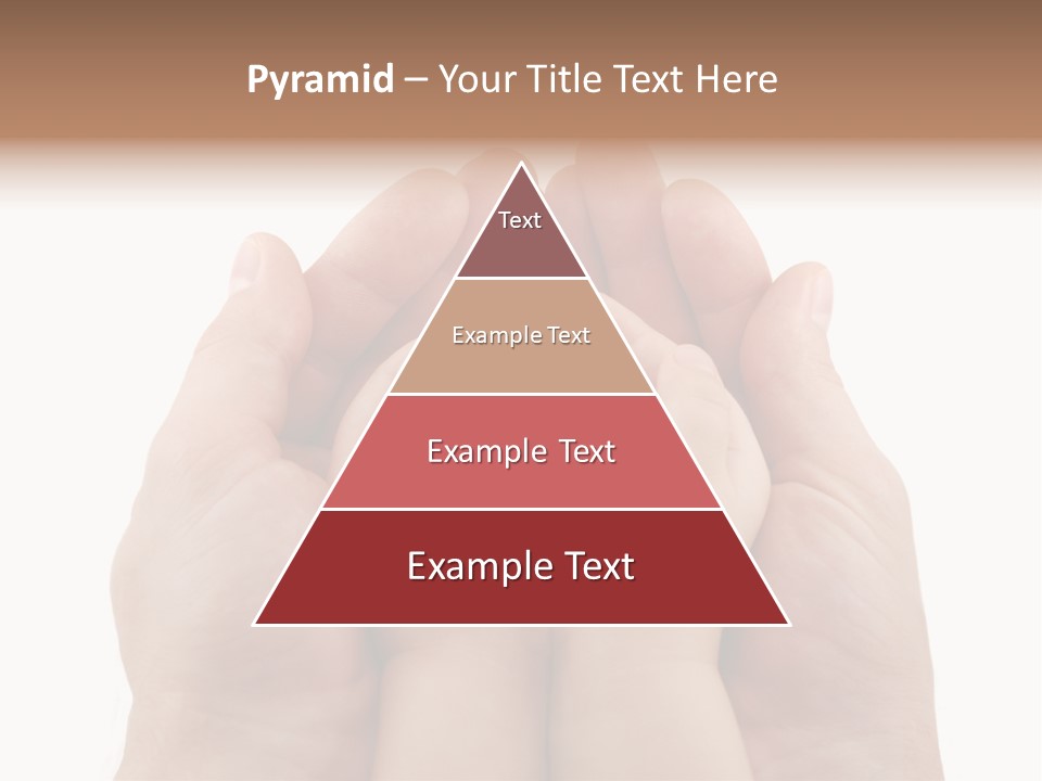 Connection Hand Support PowerPoint Template