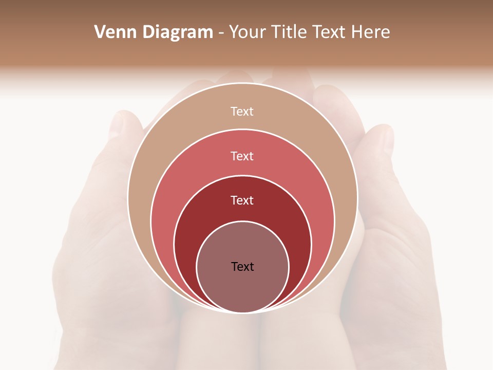 Connection Hand Support PowerPoint Template