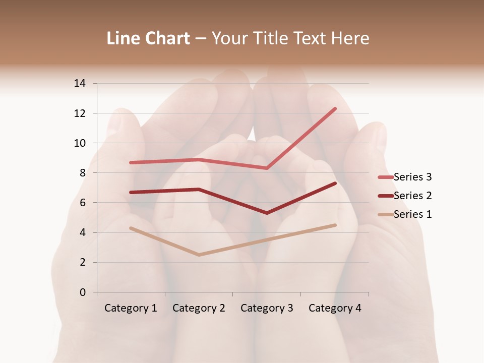 Connection Hand Support PowerPoint Template
