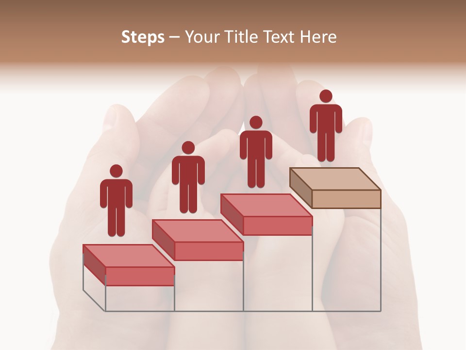 Connection Hand Support PowerPoint Template