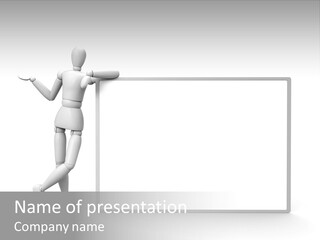 Gender Void Human PowerPoint Template