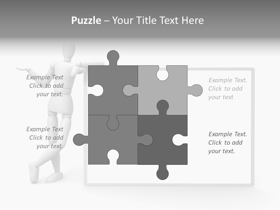 Gender Void Human PowerPoint Template