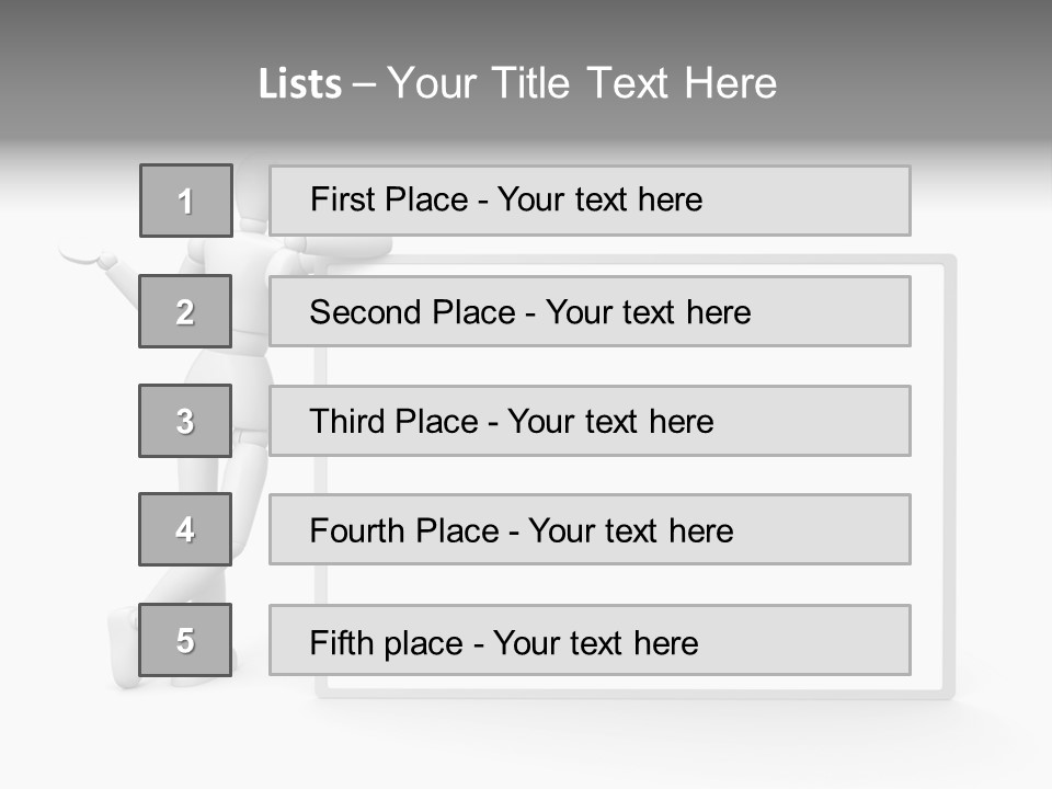 Gender Void Human PowerPoint Template