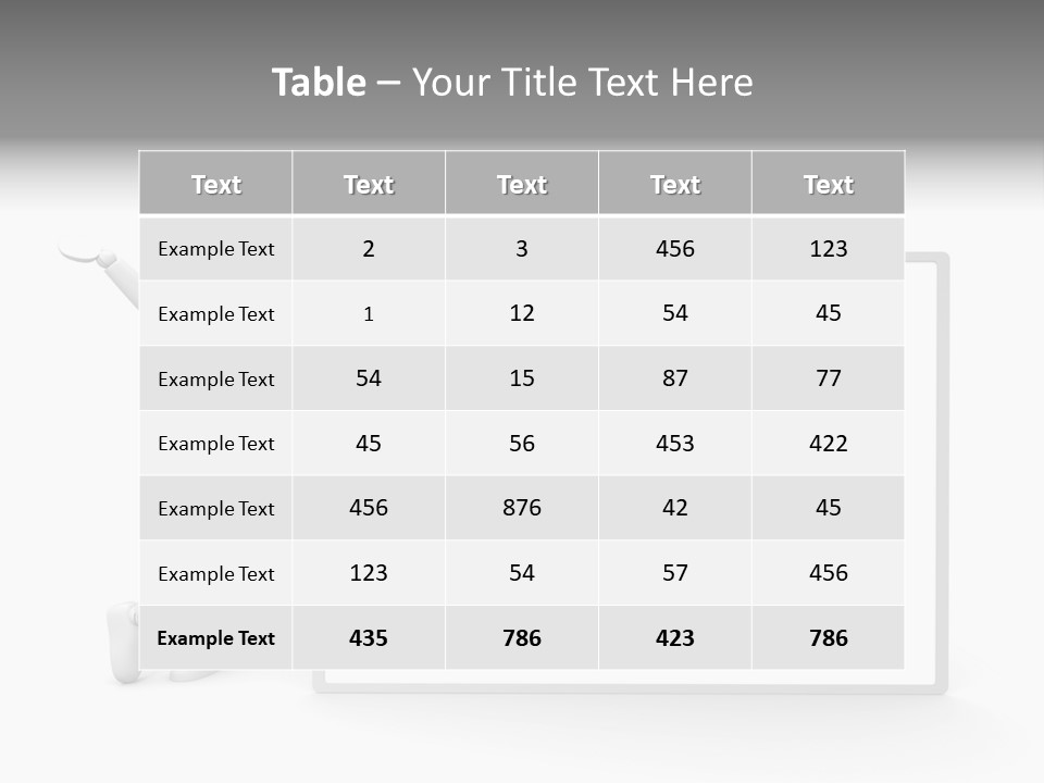 Gender Void Human PowerPoint Template