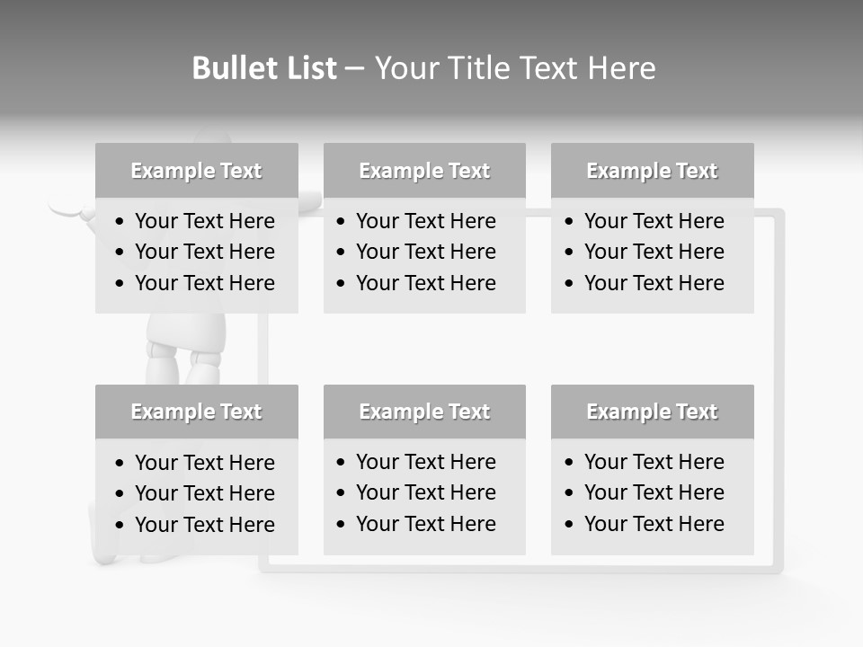 Gender Void Human PowerPoint Template