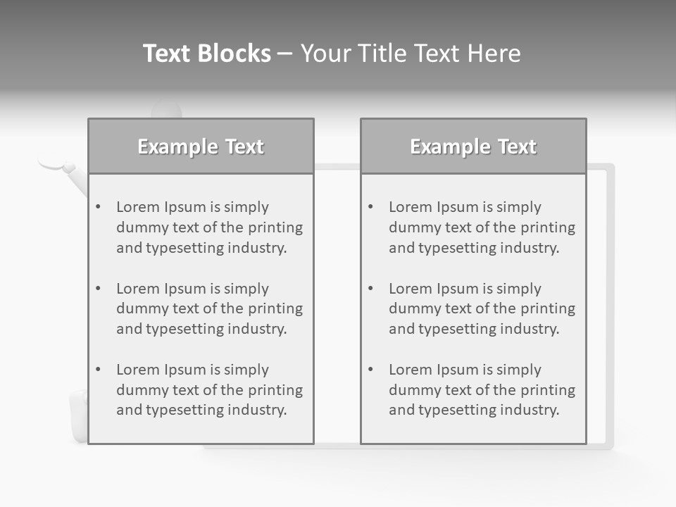 Gender Void Human PowerPoint Template