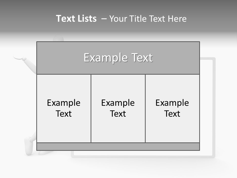 Gender Void Human PowerPoint Template