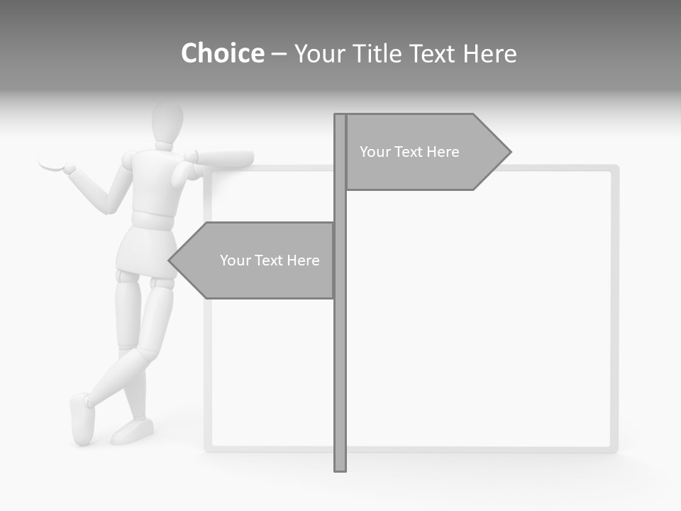 Gender Void Human PowerPoint Template