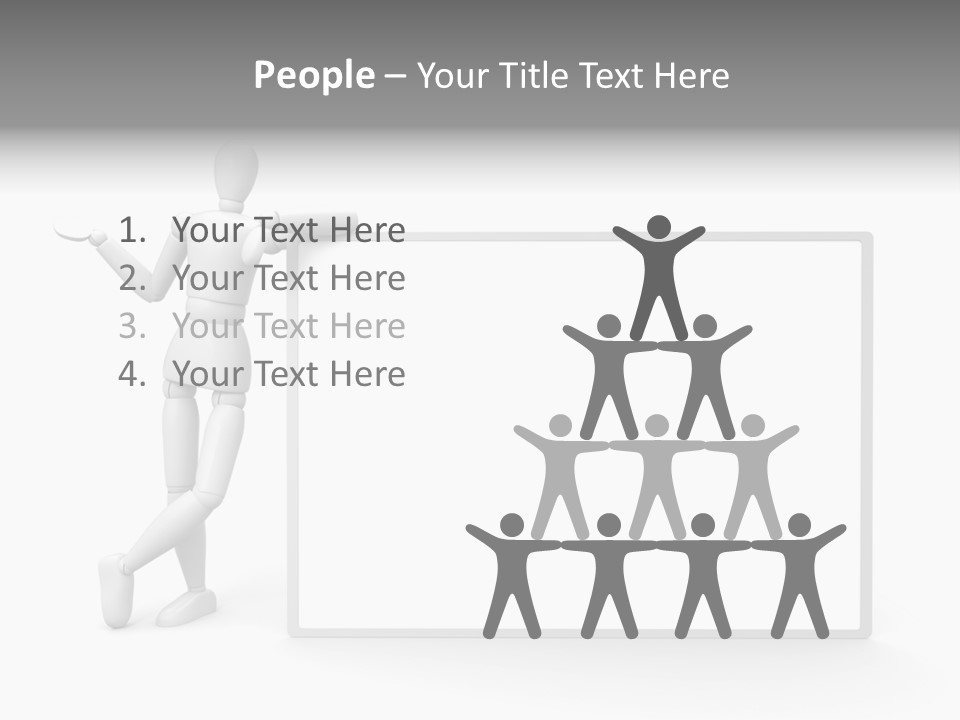 Gender Void Human PowerPoint Template