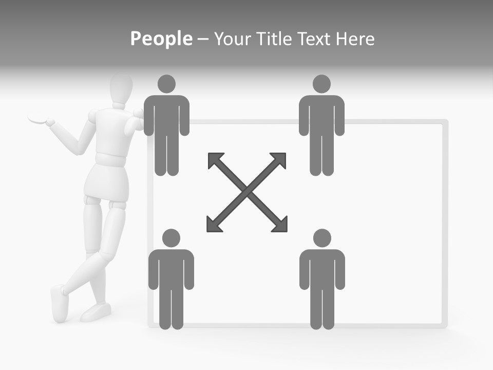 Gender Void Human PowerPoint Template