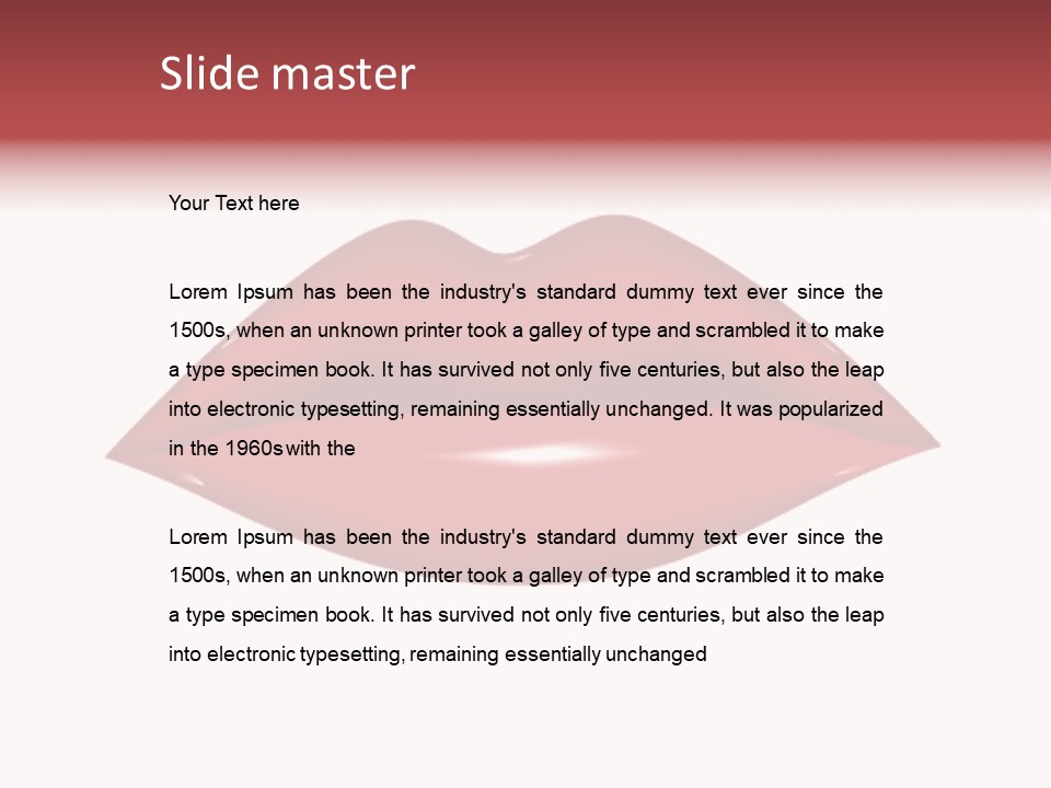 Blur Travel Forest PowerPoint Template