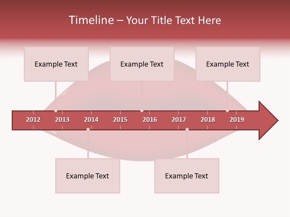 Blur Travel Forest PowerPoint Template