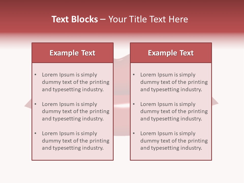 Blur Travel Forest PowerPoint Template