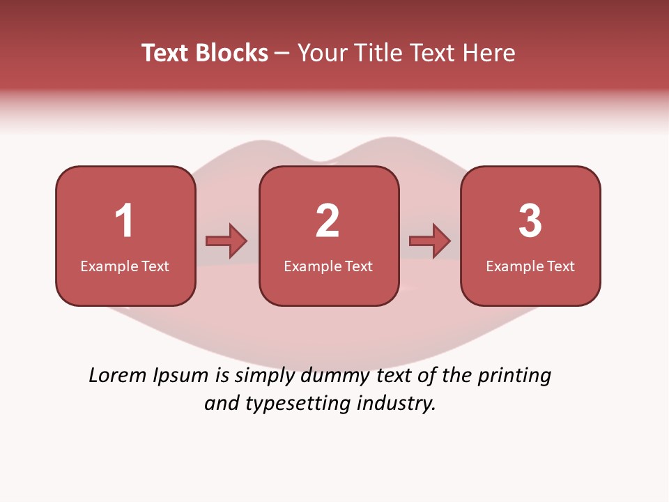 Blur Travel Forest PowerPoint Template