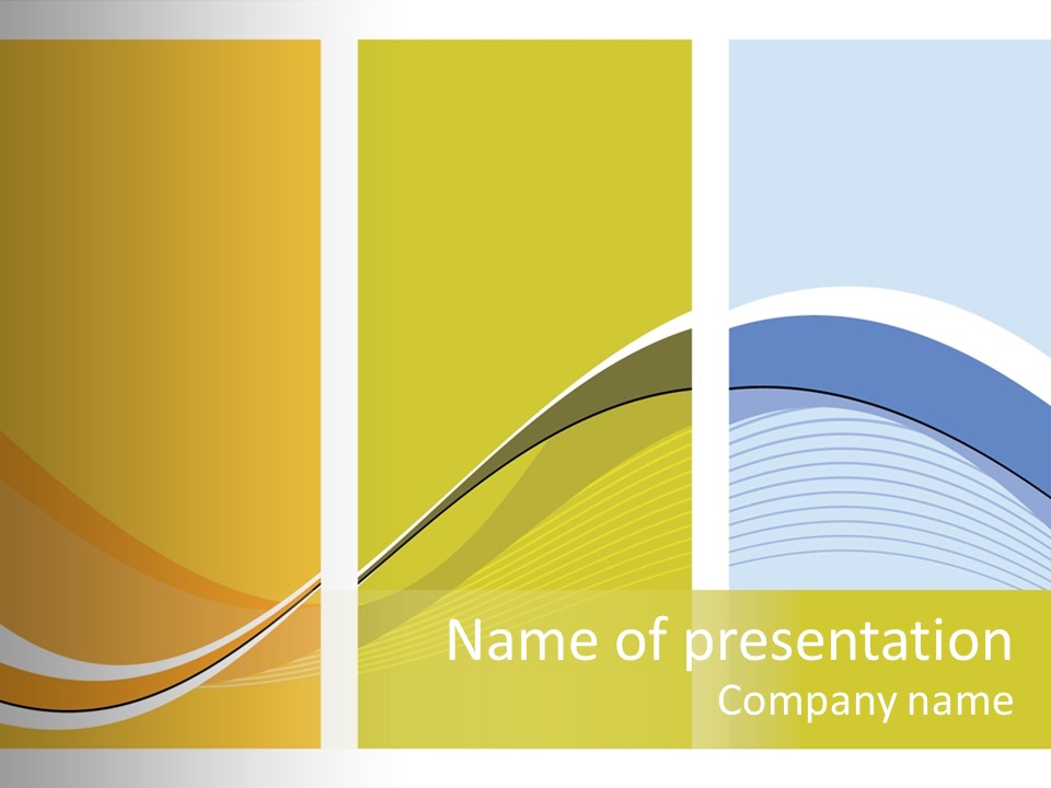 Texture Easy Abstract PowerPoint Template
