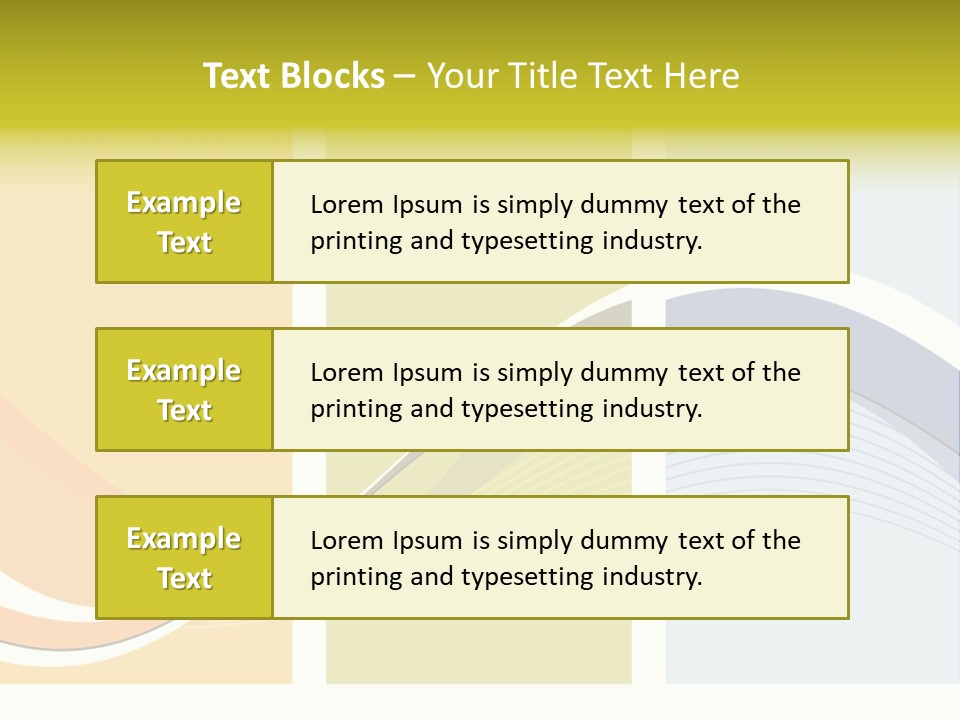 Texture Easy Abstract PowerPoint Template