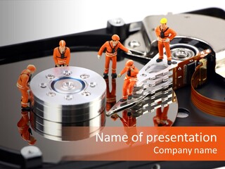 Engineer Megabyte Recovery PowerPoint Template