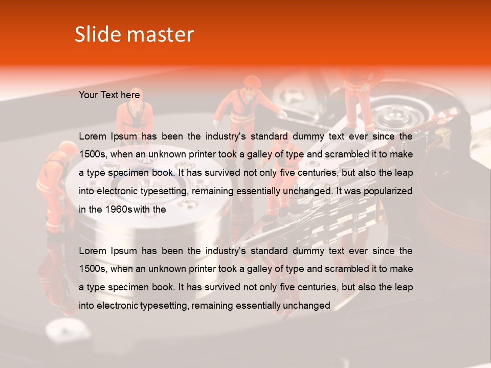 Engineer Megabyte Recovery PowerPoint Template