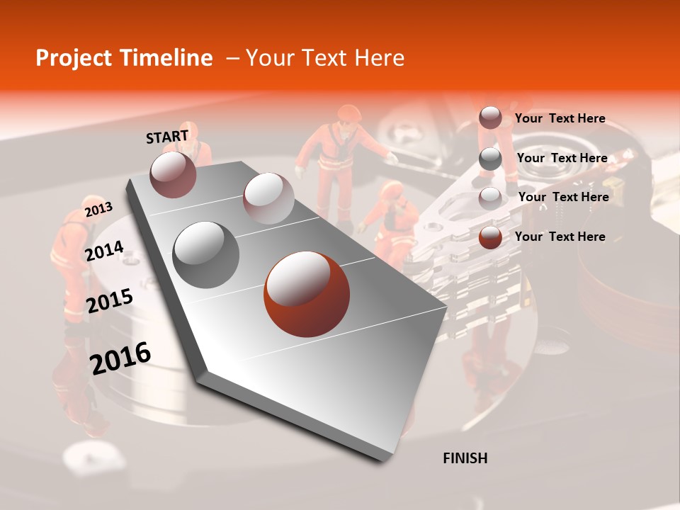 Engineer Megabyte Recovery PowerPoint Template