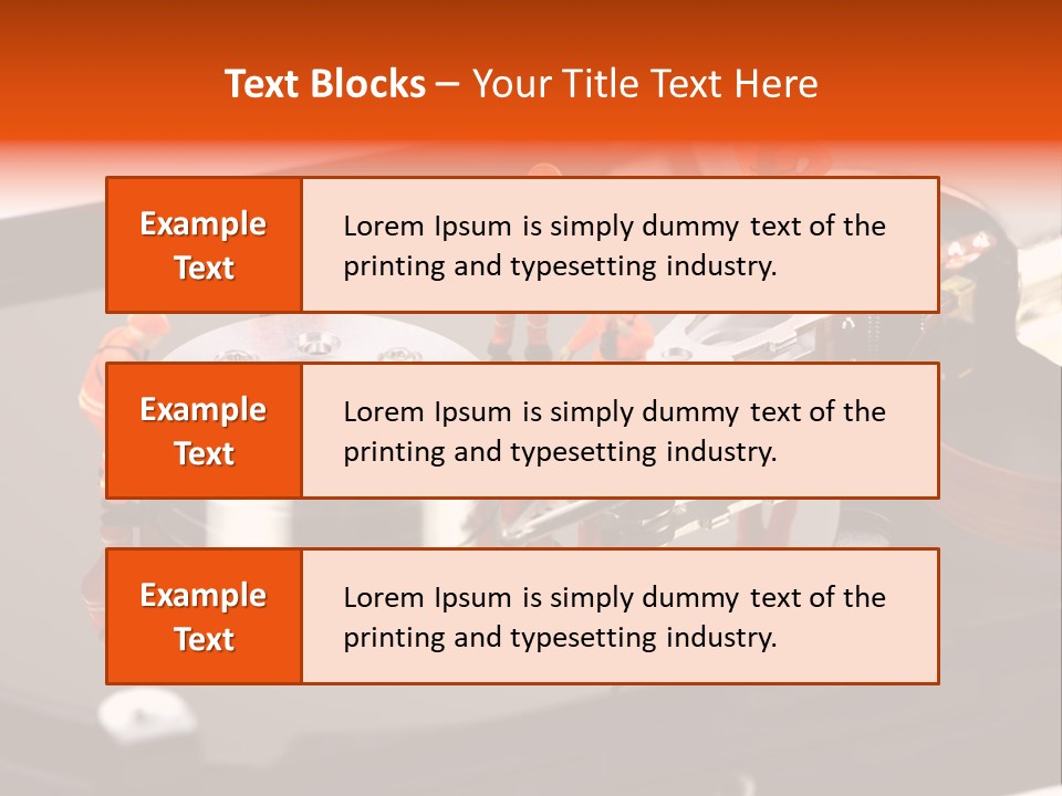 Engineer Megabyte Recovery PowerPoint Template