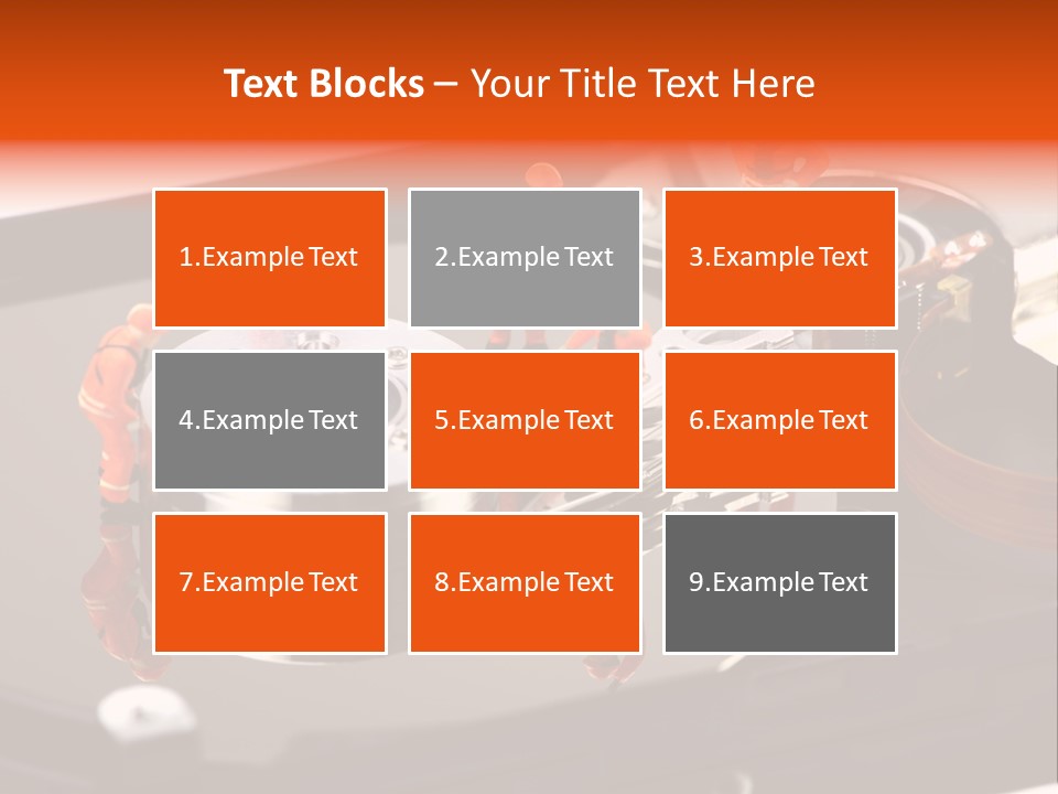 Engineer Megabyte Recovery PowerPoint Template