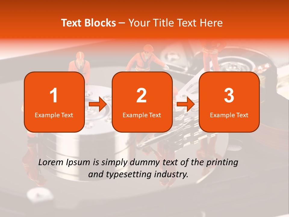 Engineer Megabyte Recovery PowerPoint Template