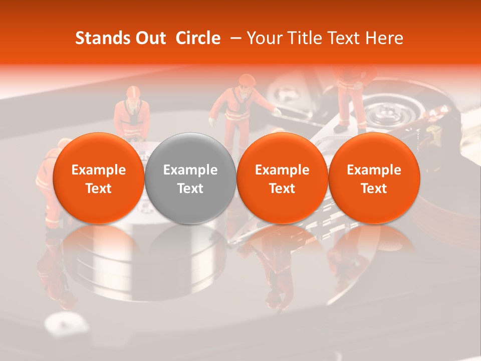 Engineer Megabyte Recovery PowerPoint Template