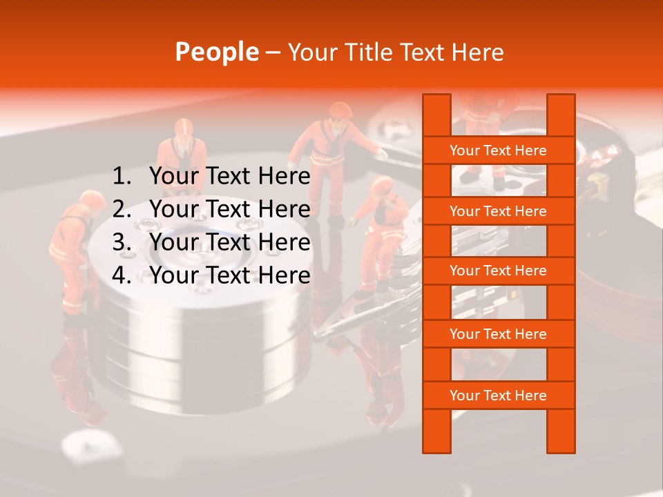 Engineer Megabyte Recovery PowerPoint Template